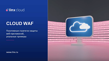 Cloud WAF. Позитивные стратегии защиты веб-приложений, реальные примеры